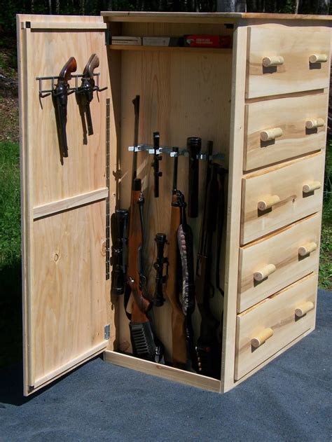 diy steel gun cabinet|diy hidden gun storage cabinet.